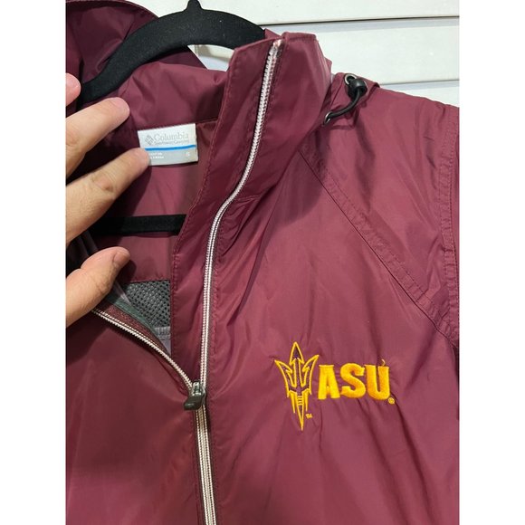 Columbia Arizona State Sundevils Rain Jacket - Size S - Picture 2 of 3